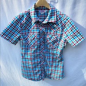 Woman’s True Religion Short Sleeve Button Up Western Shirt